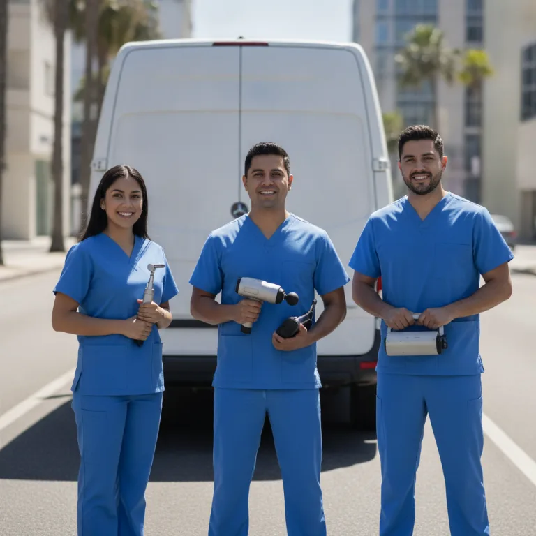 Quiroprático equipe em Almirante Tamandare